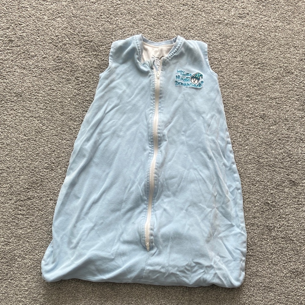 Baby Merlin Light Blue Kids Sleep Sack